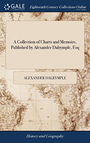 Collection of Charts and Memoirs. Published by Alexander Dalrymple, Esq [Hardcover]