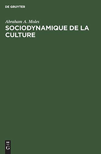 Sociodynamique de la Culture [Hardcover]