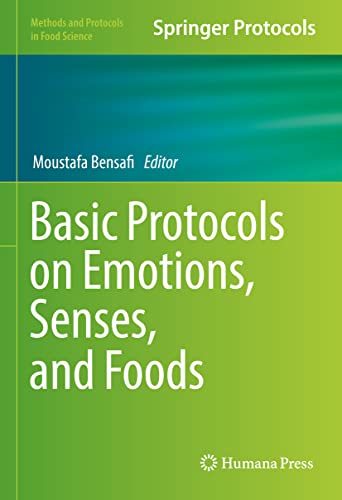 Basic Protocols on Emotions, Senses, and Foods [Hardcover]