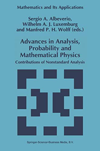 Advances in Analysis, Probability and Mathematical Physics Contributions of Non [Hardcover]