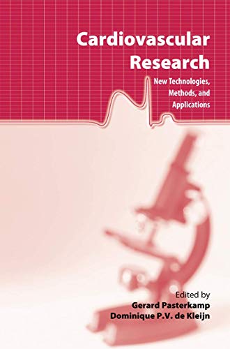 Cardiovascular Research New Technologies, Methods, and Applications [Paperback]
