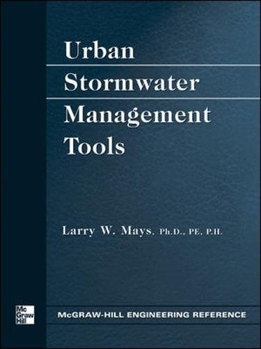Urban Stormwater Management Tools [Hardcover]