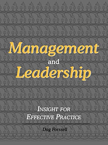 Management And Leadership Insight For Effective Practice [Paperback]