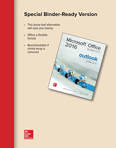 Looseleaf for Microsoft Office Outlook 2016 Complete In Practice [Loose-leaf]