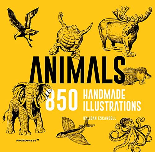 Animals 850 Handmade Illustrations [Hardcover]
