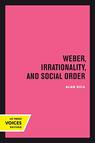 Weber, Irrationality, and Social Order [Paperback]