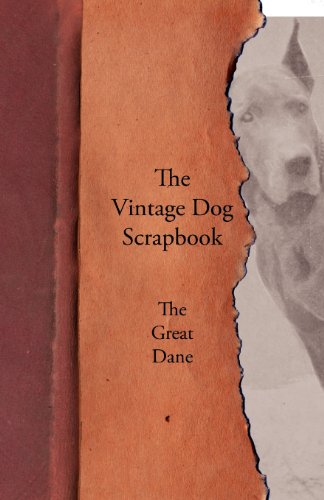 Vintage Dog Scrapbook - the Great Dane [Paperback]