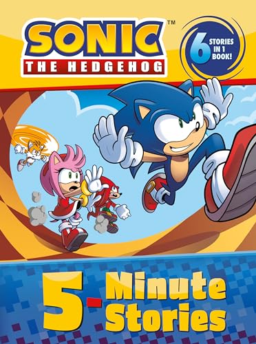 Sonic the Hedgehog 5-Minute Stories 6 Stories in 1 Book [Hardcover]