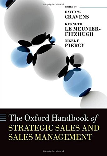 The Oxford Handbook of Strategic Sales and Sales Management [Hardcover]