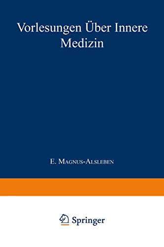 Vorlesungen ber Innere Medizin [Paperback]