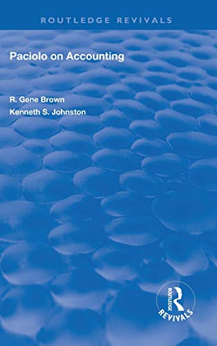 Paciolo on Accounting [Hardcover]