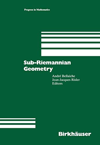 Sub-Riemannian Geometry [Hardcover]