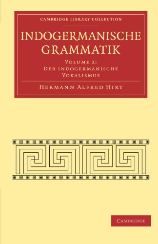Indogermanische Grammatik [Paperback]