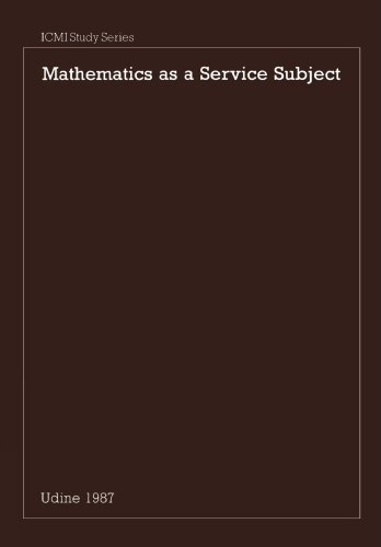 Mathematics as a Service Subject [Paperback]