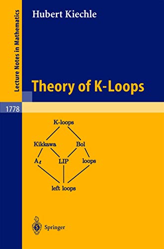 Theory of K-Loops [Paperback]