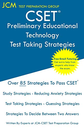 CSET Preliminary Educational Technology - Test Taking Strategies [Paperback]