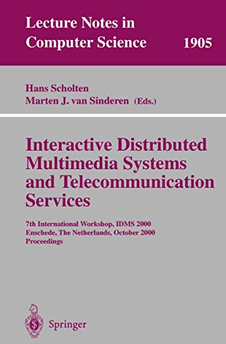 Interactive Distributed Multimedia Systems and Telecommunication Services 7th I [Paperback]