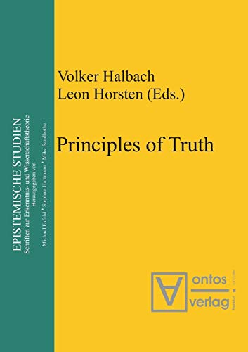 Principles of Truth  [conference Truth, Necessity and Provability , Which Was H [Paperback]