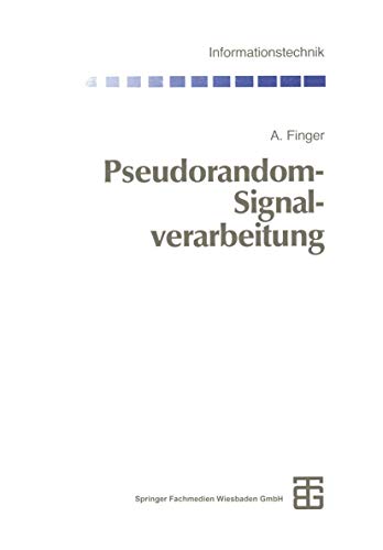 Pseudorandom-Signalverarbeitung [Paperback]