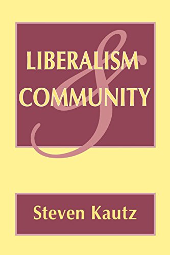 Liberalism And Community [Paperback]