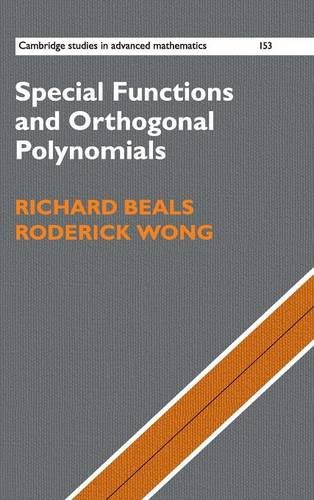 Special Functions and Orthogonal Polynomials [Hardcover]