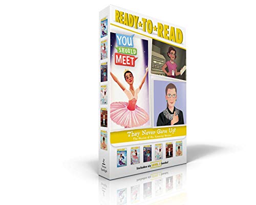 They Never Gave Up The Stories of Six Amazing Women (Boxed Set) Mae Jemison M [Paperback]