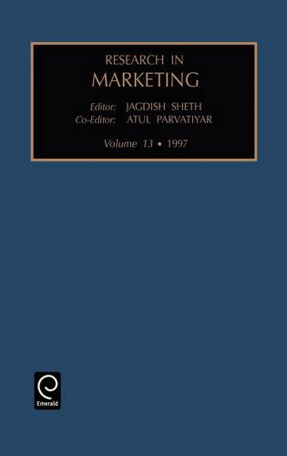 Research in Marketing [Hardcover]