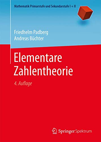 Elementare Zahlentheorie [Paperback]