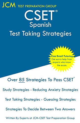 CSET Spanish - Test Taking Strategies [Paperback]