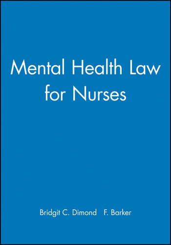 Mental Health Law for Nurses [Paperback]