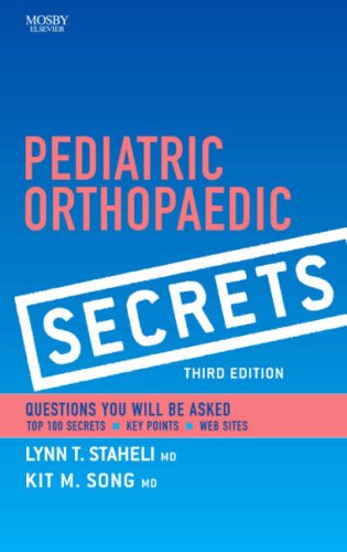 Pediatric Orthopaedic Secrets [Paperback]