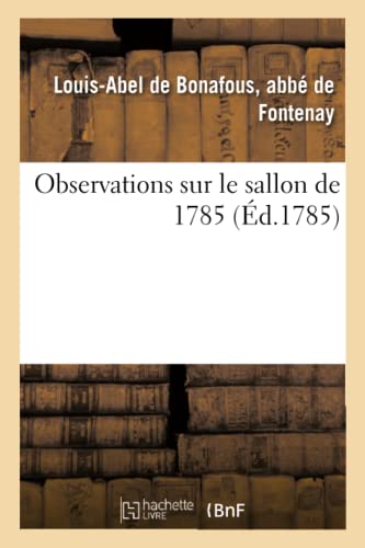 Observations Sur Le Sallon De 1785