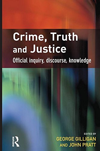 Crime, Truth and Justice [Paperback]