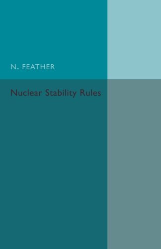 Nuclear Stability Rules [Paperback]