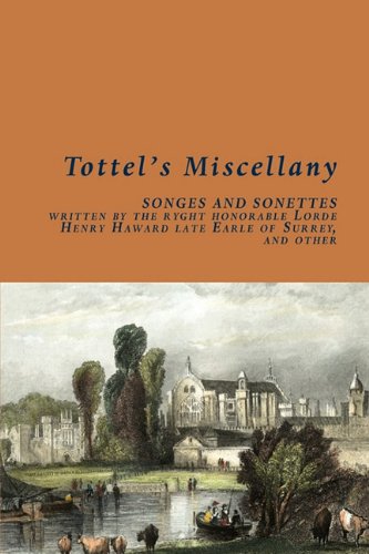 Tottel's Miscellany [Paperback]