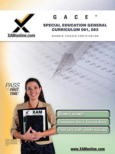 GACE Special Education General Curriculum 081, 082 Teacher Certification Test Pr [Paperback]
