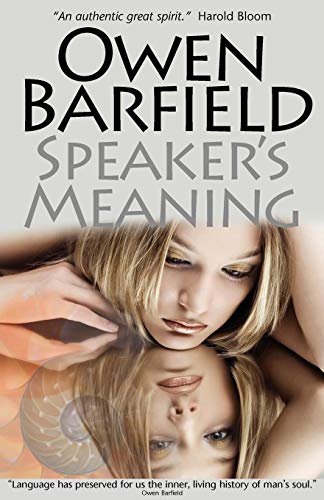 Speaker's Meaning [Paperback]