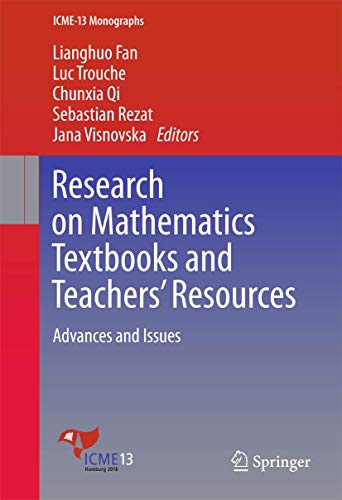 Research on Mathematics Textbooks and Teachers Resources Advances and Issues [Hardcover]