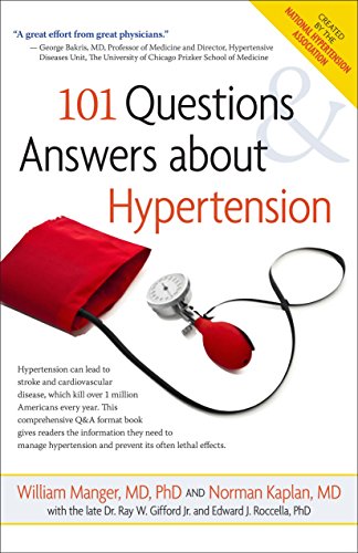 101 Questions and Answers About Hypertension [Hardcover]