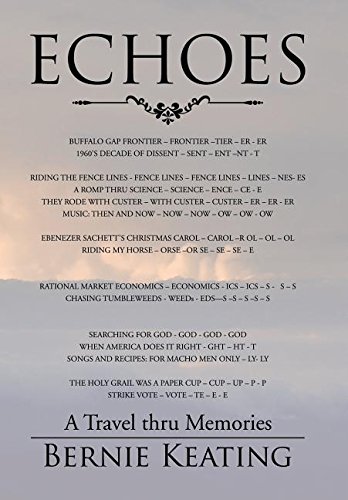 Echoes A Travel Thru Memories [Hardcover]