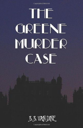 Greene Murder Case [Hardcover]