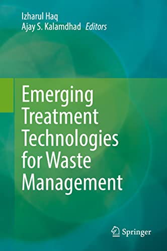 Emerging Treatment Technologies for Waste Management [Hardcover]