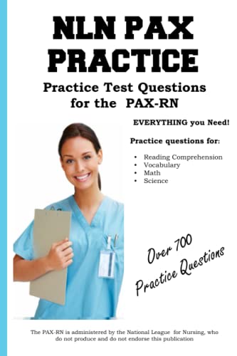 NLN PAX Practice  Practice Test Questions for the PAX-RN [Paperback]