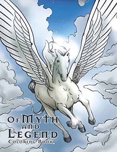 Of Myth and Legend Coloring Book [Paperback]