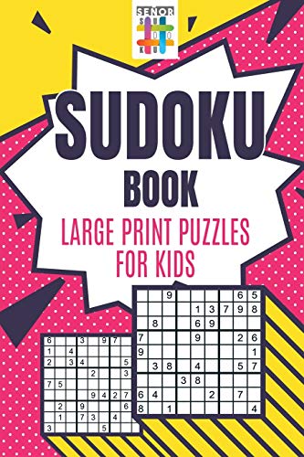 Sudoku Book Large Print Puzzles For Kids [Paperback]
