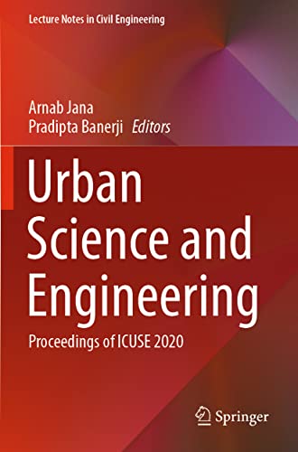 Urban Science and Engineering Proceedings of ICUSE 2020 [Paperback]