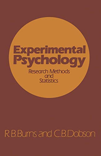 Experimental Psychology Research Methods and Statistics [Paperback]
