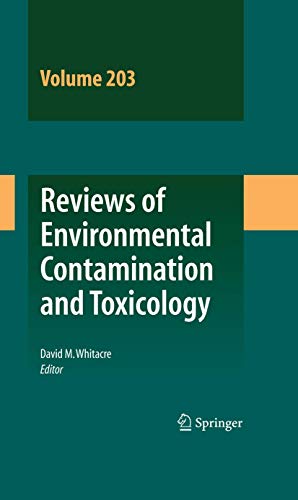 Reviews of Environmental Contamination and Toxicology Vol 203 [Paperback]