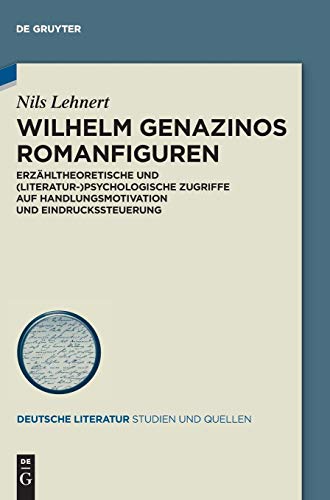 Wilhelm Genazinos Romanfiguren [Hardcover]