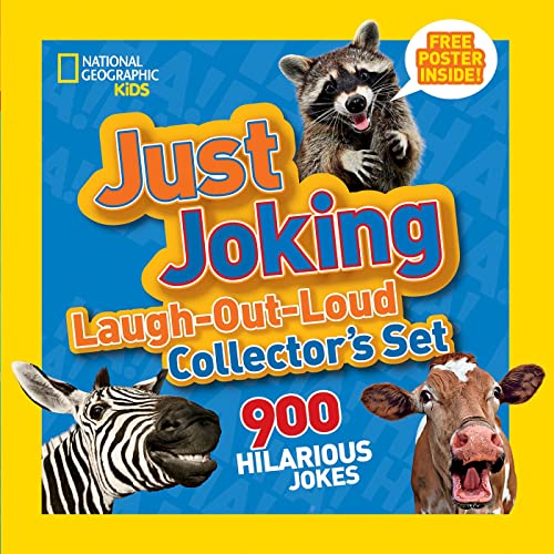 National Geographic Kids Just Joking LaughOutLoud Collector's Set 900 Hilarious [Paperback]
